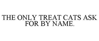 THE ONLY TREAT CATS ASK FOR BY NAME.