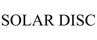 SOLAR DISC