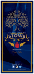 SMALL BATCH BARREL AGED STOWE CIDAR VERMONT HARD CIDER