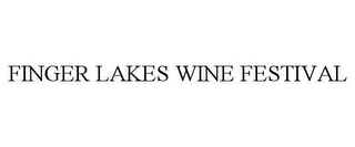 FINGER LAKES WINE FESTIVAL