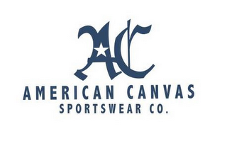 AC AMERICAN CANVAS SPORTSWEAR CO.