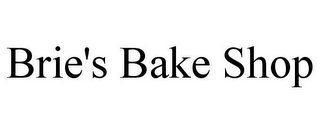 BRIE'S BAKE SHOP