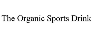 THE ORGANIC SPORTS DRINK