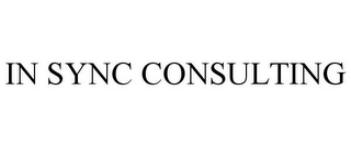 IN SYNC CONSULTING