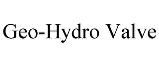 GEO-HYDRO VALVE