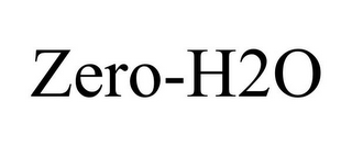 ZERO-H2O