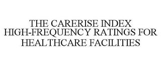 THE CARERISE INDEX HIGH-FREQUENCY RATINGS FOR HEALTHCARE FACILITIES