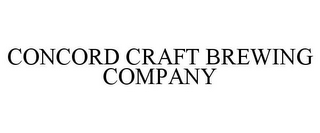 CONCORD CRAFT BREWING COMPANY