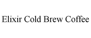 ELIXIR COLD BREW COFFEE