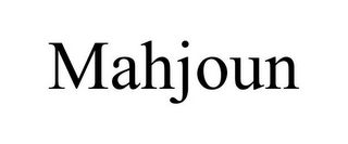 MAHJOUN