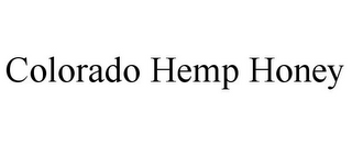 COLORADO HEMP HONEY