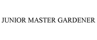 JUNIOR MASTER GARDENER