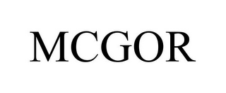 MCGOR