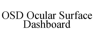 OSD OCULAR SURFACE DASHBOARD