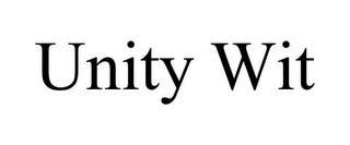 UNITY WIT