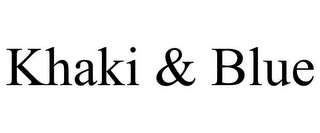 KHAKI & BLUE