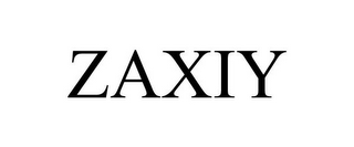 ZAXIY