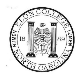 ELON COLLEGE LUMEN NORTH CAROLINA NUMEN 1889