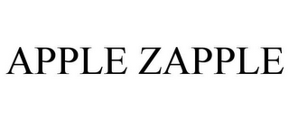 APPLE ZAPPLE