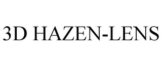 3D HAZEN-LENS