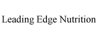 LEADING EDGE NUTRITION