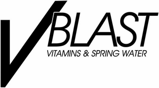 V BLAST VITAMIN & SPRING WATER