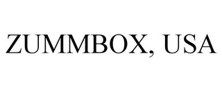 ZUMMBOX, USA