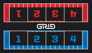 START - 1, 2, 3, 4 - FINISH,START - 1, 2, 3, 4 - FINISH, GRID