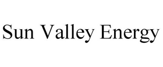 SUN VALLEY ENERGY