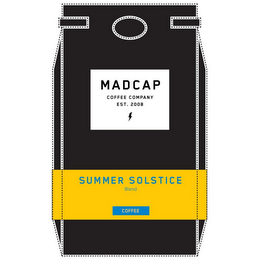 MADCAP COFFEE COMPANY EST. 2008 SUMMER SOLSTICE BLEND COFFEE