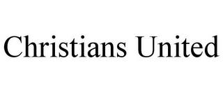 CHRISTIANS UNITED