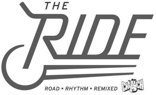 THE RIDE ROAD · RHYTHM · REMIXED CRUNCH