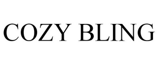 COZY BLING