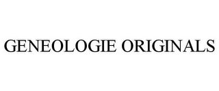 GENEOLOGIE ORIGINALS