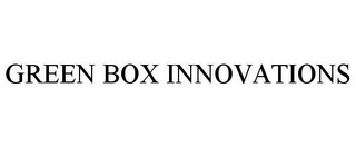 GREEN BOX INNOVATIONS