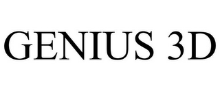 GENIUS 3D