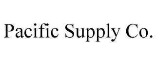 PACIFIC SUPPLY CO.