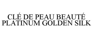 CLÉ DE PEAU BEAUTÉ PLATINUM GOLDEN SILK