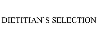 DIETITIAN'S SELECTION