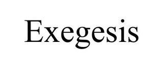 EXEGESIS