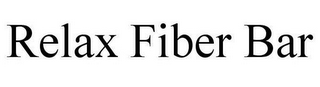 RELAX FIBER BAR