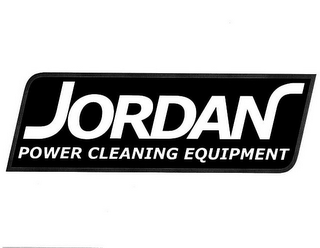 JORDAN POWER CLEANING EQUIPMENT