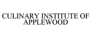 CULINARY INSTITUTE OF APPLEWOOD