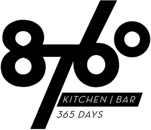 8760 KITCHEN / BAR 365 DAYS