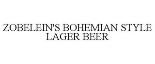 ZOBELEIN'S BOHEMIAN STYLE LAGER BEER