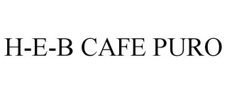 H-E-B CAFE PURO