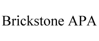 BRICKSTONE APA