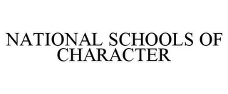 NATIONAL SCHOOLS OF CHARACTER