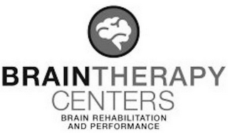 BRAIN THERAPY CENTERS BRAIN REHABILITATION AND PERFORMANCE