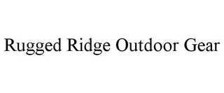 RUGGED RIDGE OUTDOOR GEAR